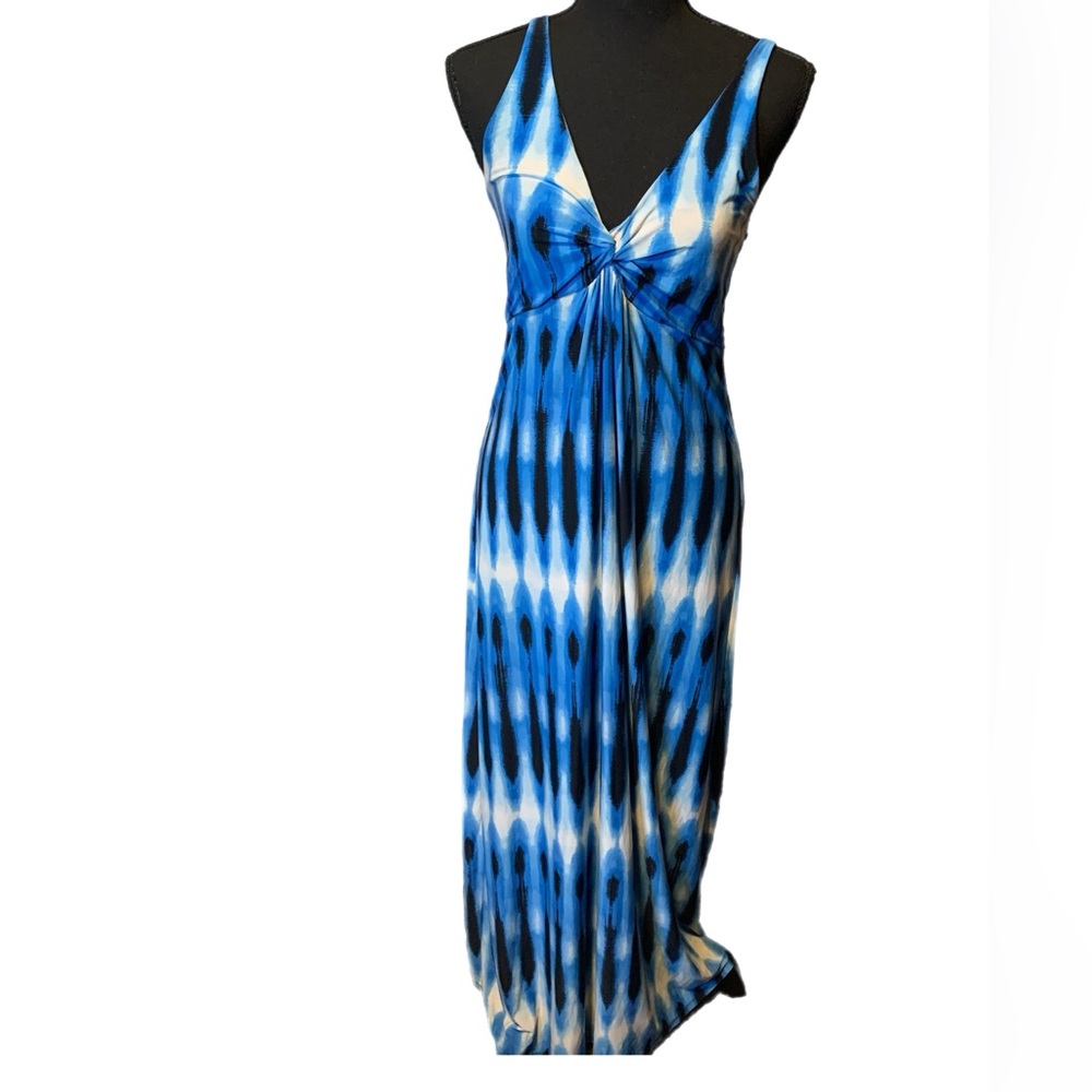 EUC MIXIT Maxi Blue Medium Dress